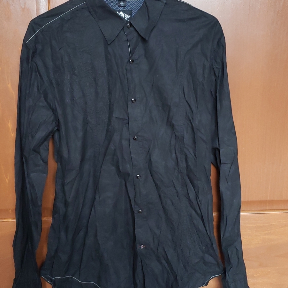 Mens Long sleeve button down shirt